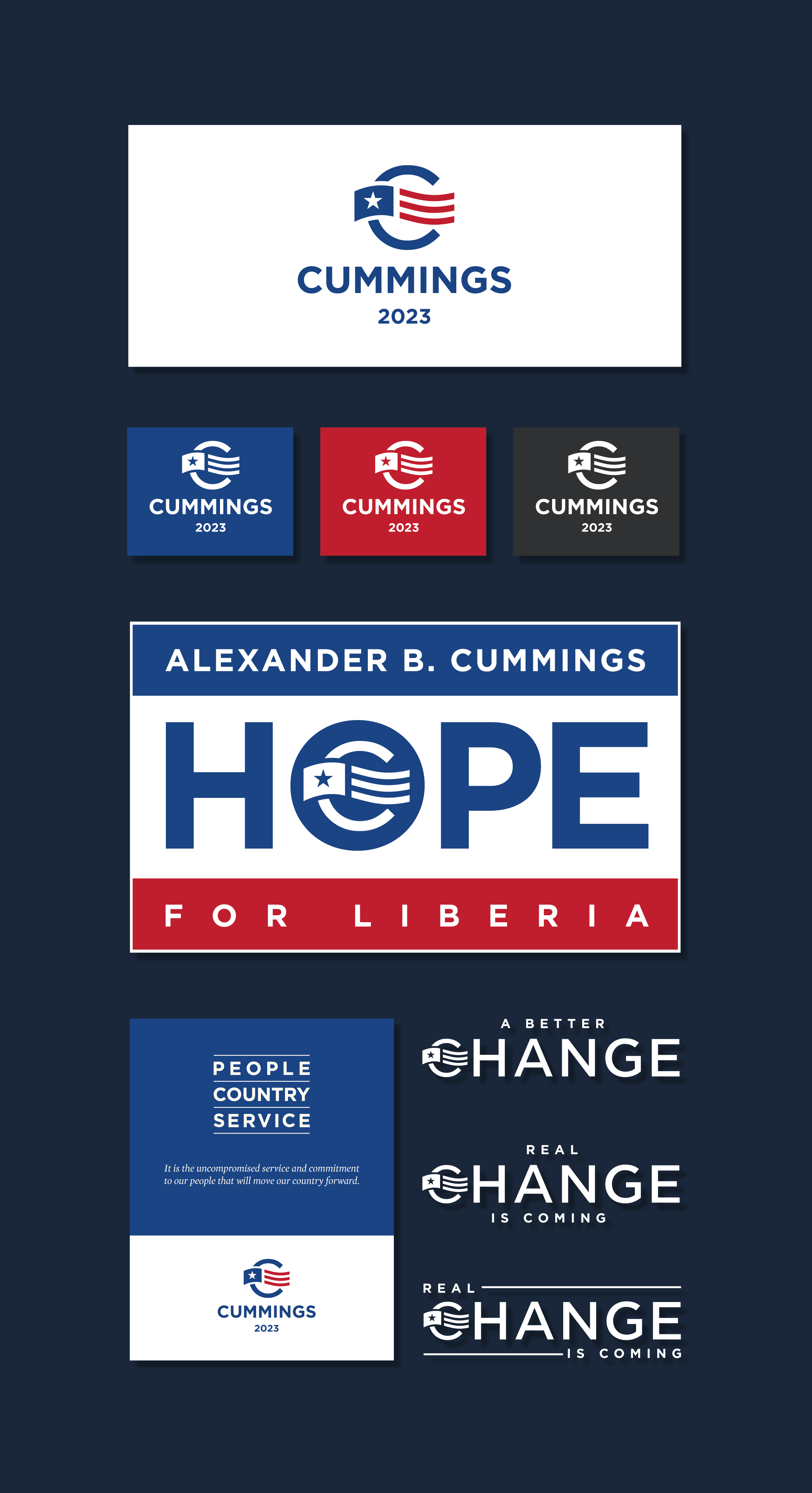 Alexander Cummings campaign design